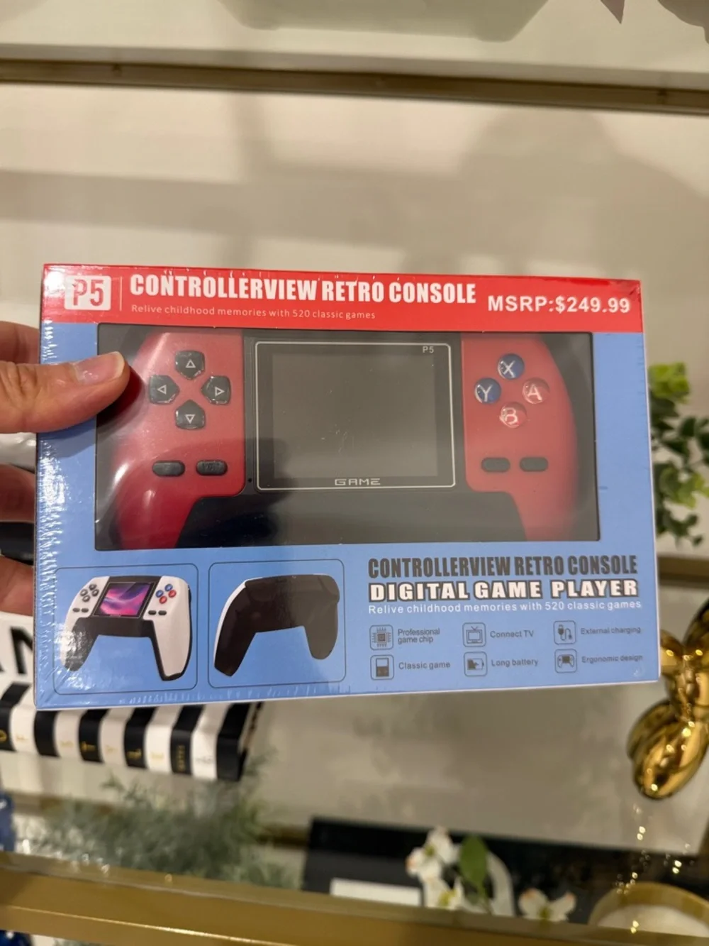 Portable Game Console with 3.5